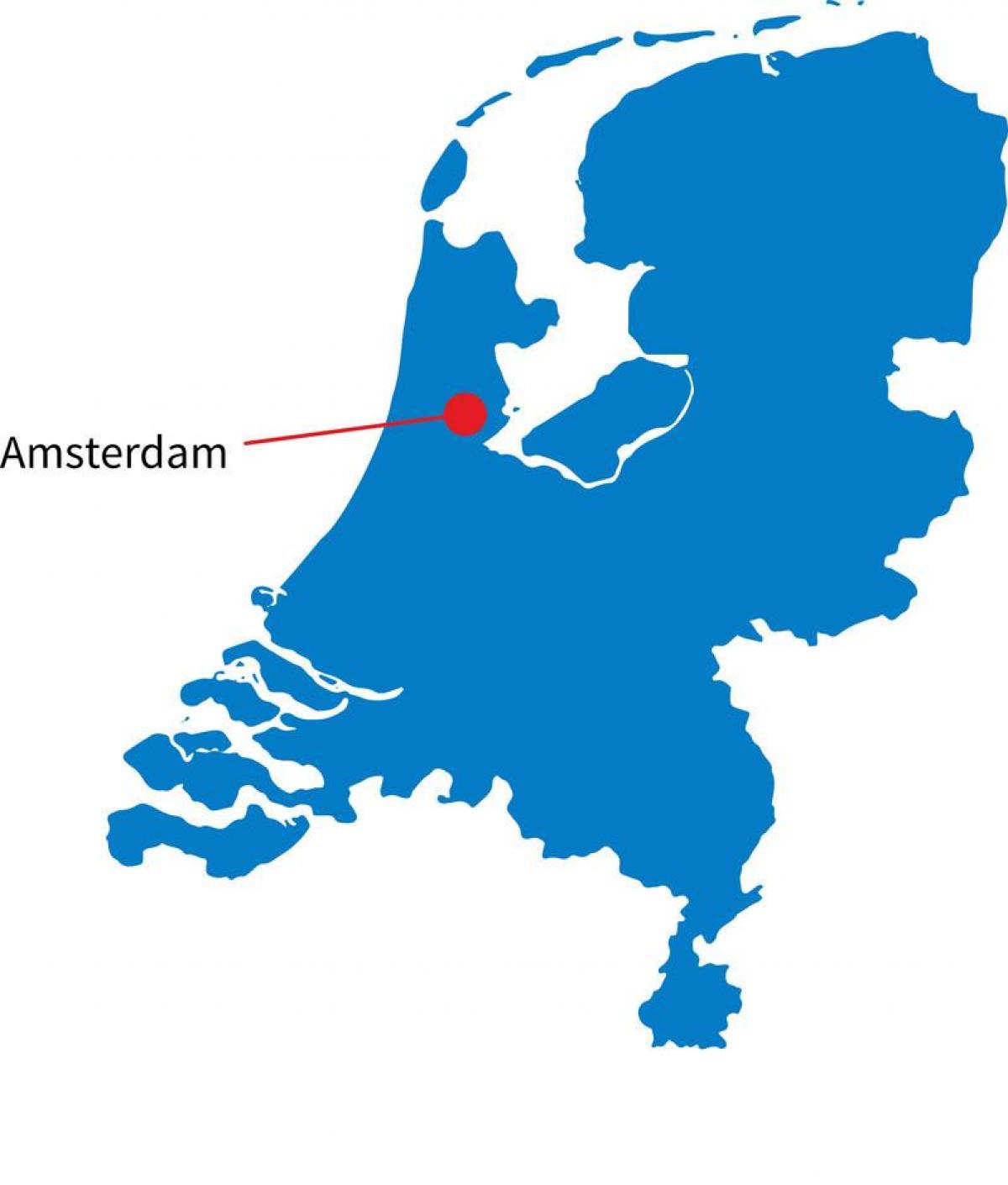 خريطة عاصمة هولندا