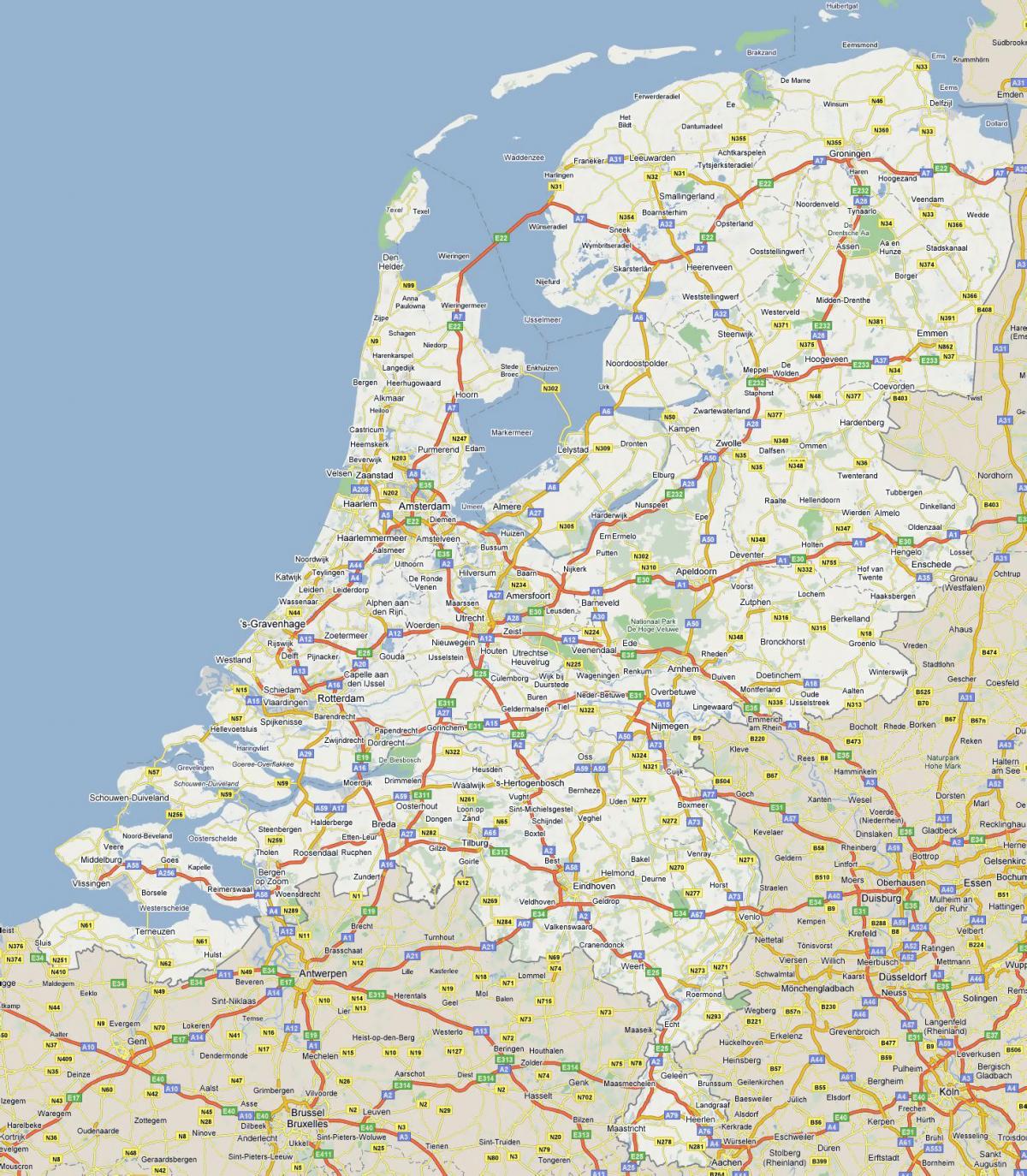 خريطة طريق هولندا